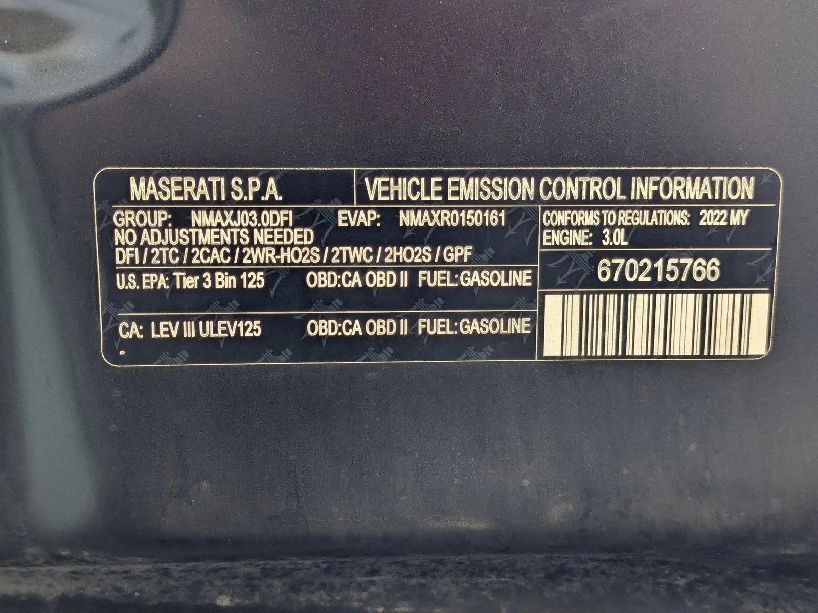 2022 Maserati Levante Modena