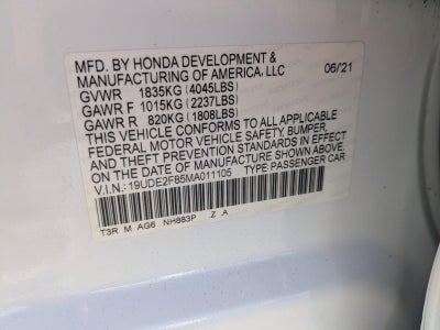 2021 Acura ILX Sedan w/Premium/A-SPEC Package