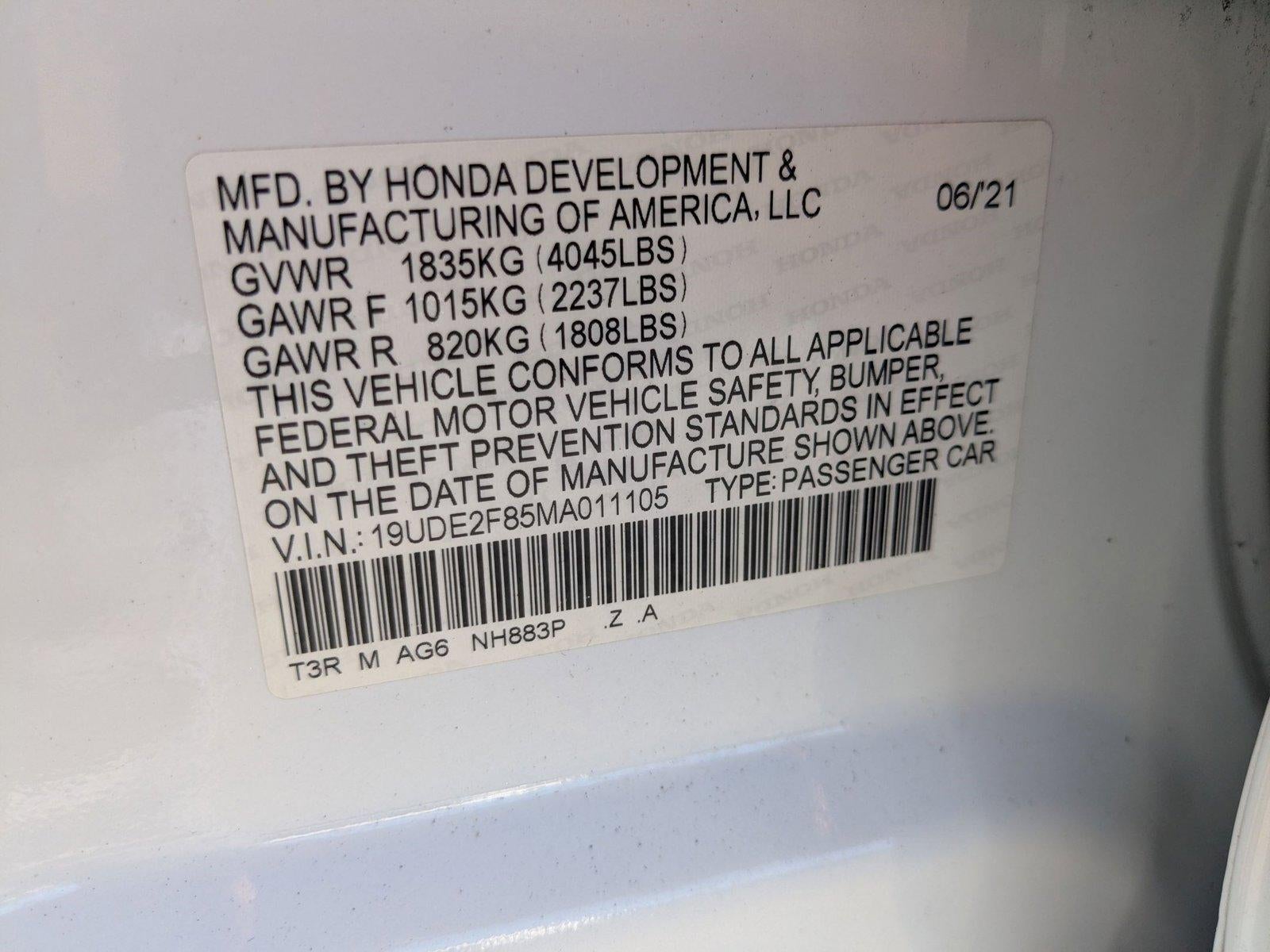 2021 Acura ILX Sedan w/Premium/A-SPEC Package