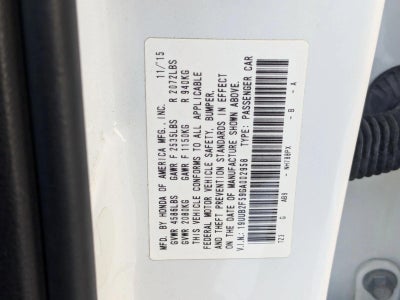 2016 Acura TLX FWD V6 Tech