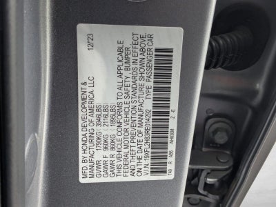 2024 Honda Civic Hatchback Sport CVT