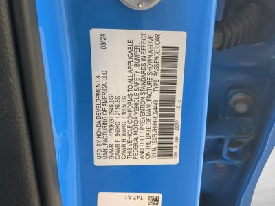 2024 Honda Civic Hatchback Sport CVT
