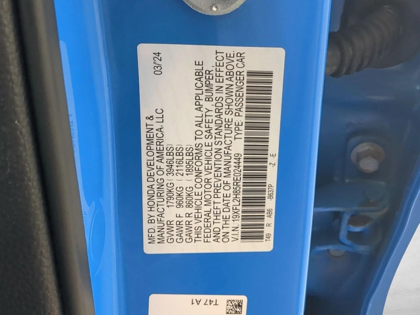 2024 Honda Civic Hatchback Sport CVT