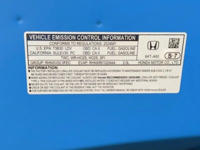 2024 Honda Civic Hatchback Sport CVT