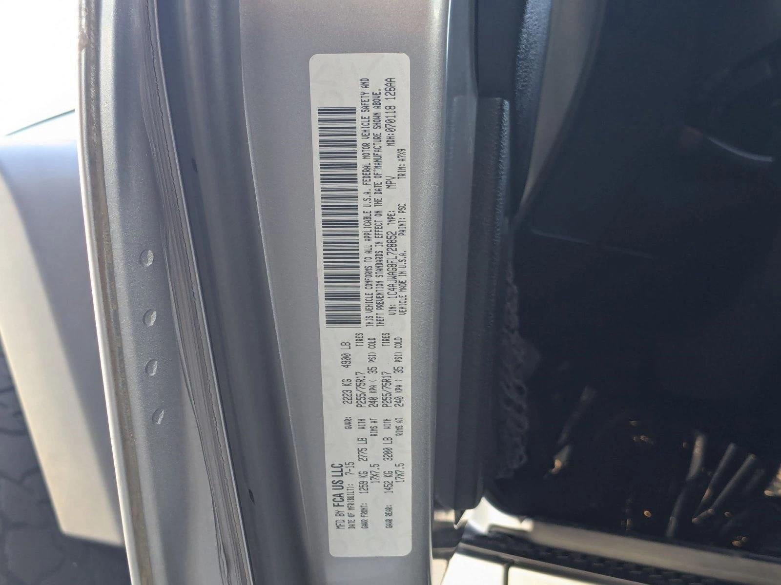 2015 Jeep Wrangler 4WD 2dr Sport