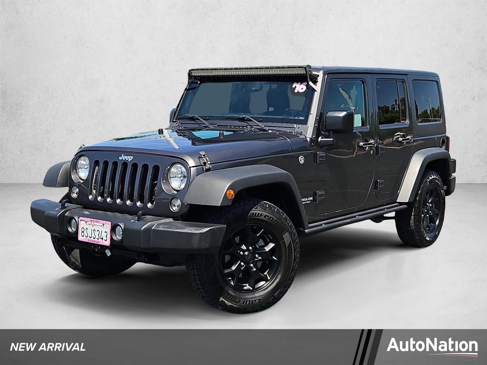 2016 Jeep Wrangler Unlimited 4WD 4dr Sport