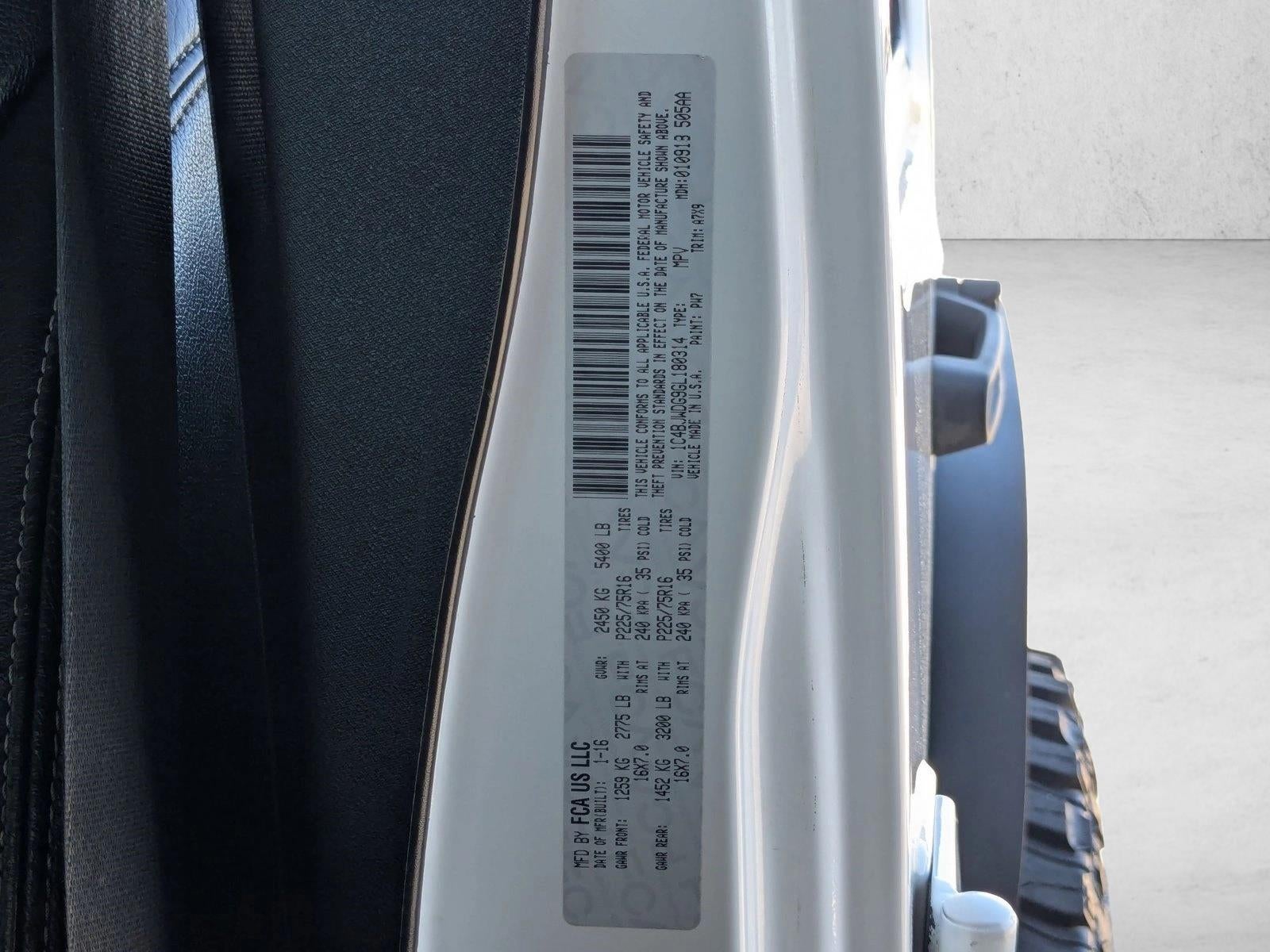 2016 Jeep Wrangler Unlimited 4WD 4dr Sport