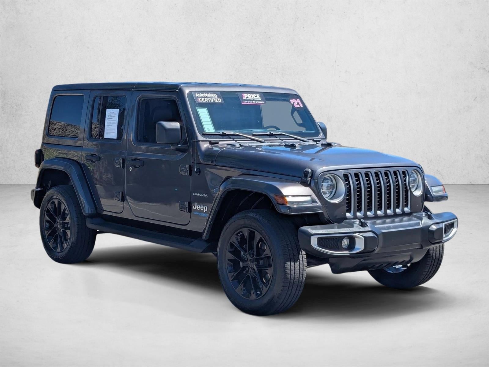 2021 Jeep Wrangler 4xe Unlimited Sahara 4x4