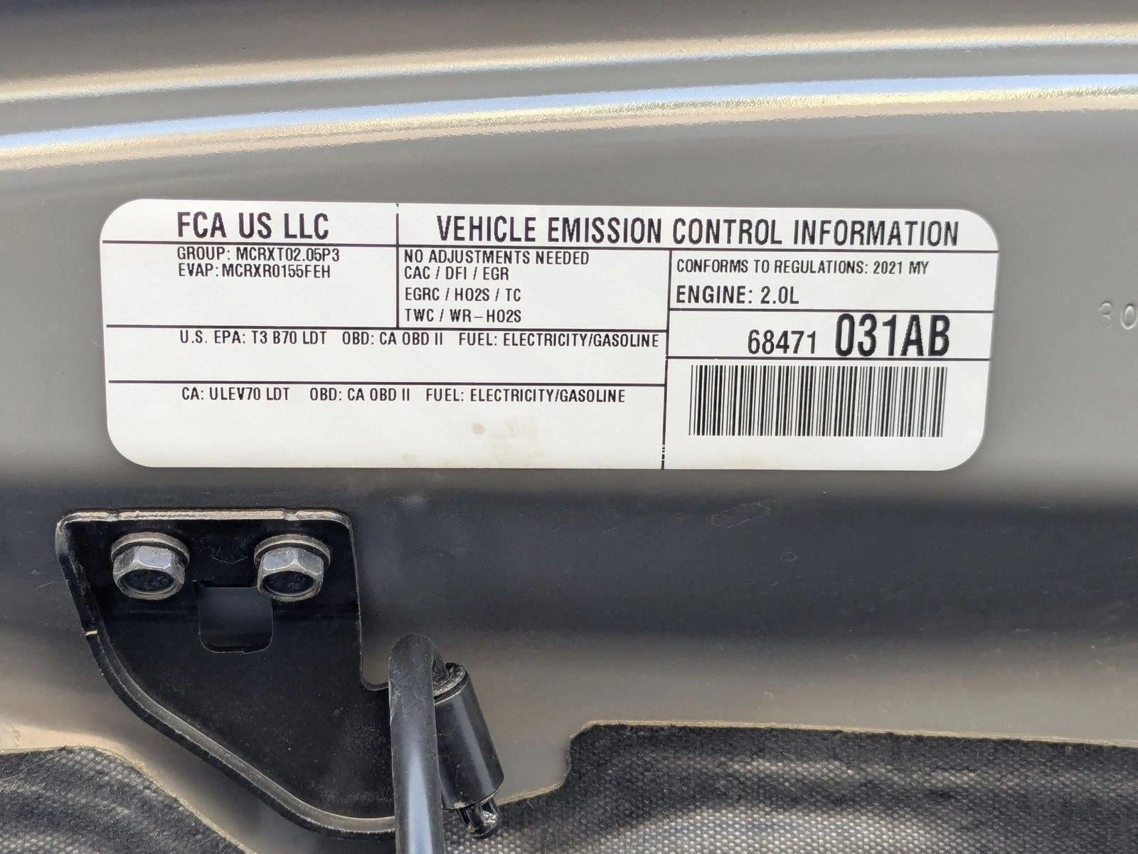 2021 Jeep Wrangler 4xe Unlimited Rubicon 4x4