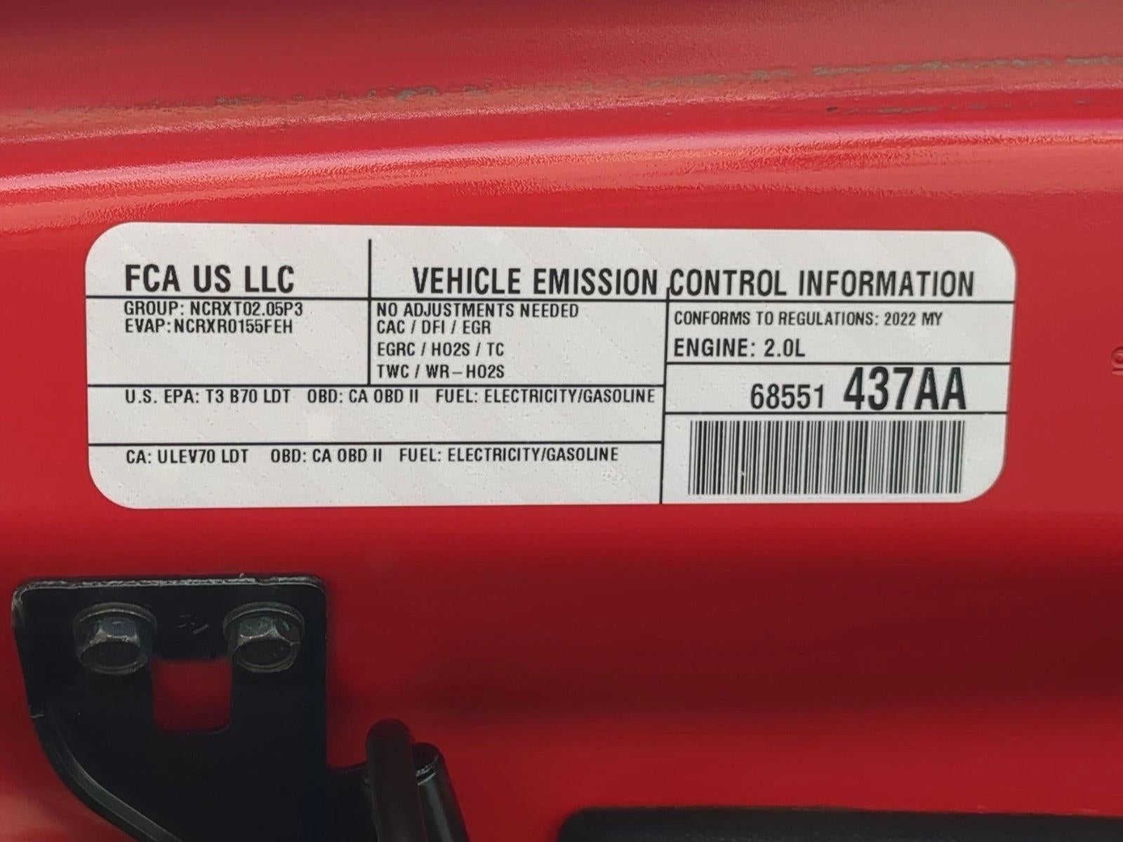 2022 Jeep Wrangler 4xe Unlimited Rubicon 4x4
