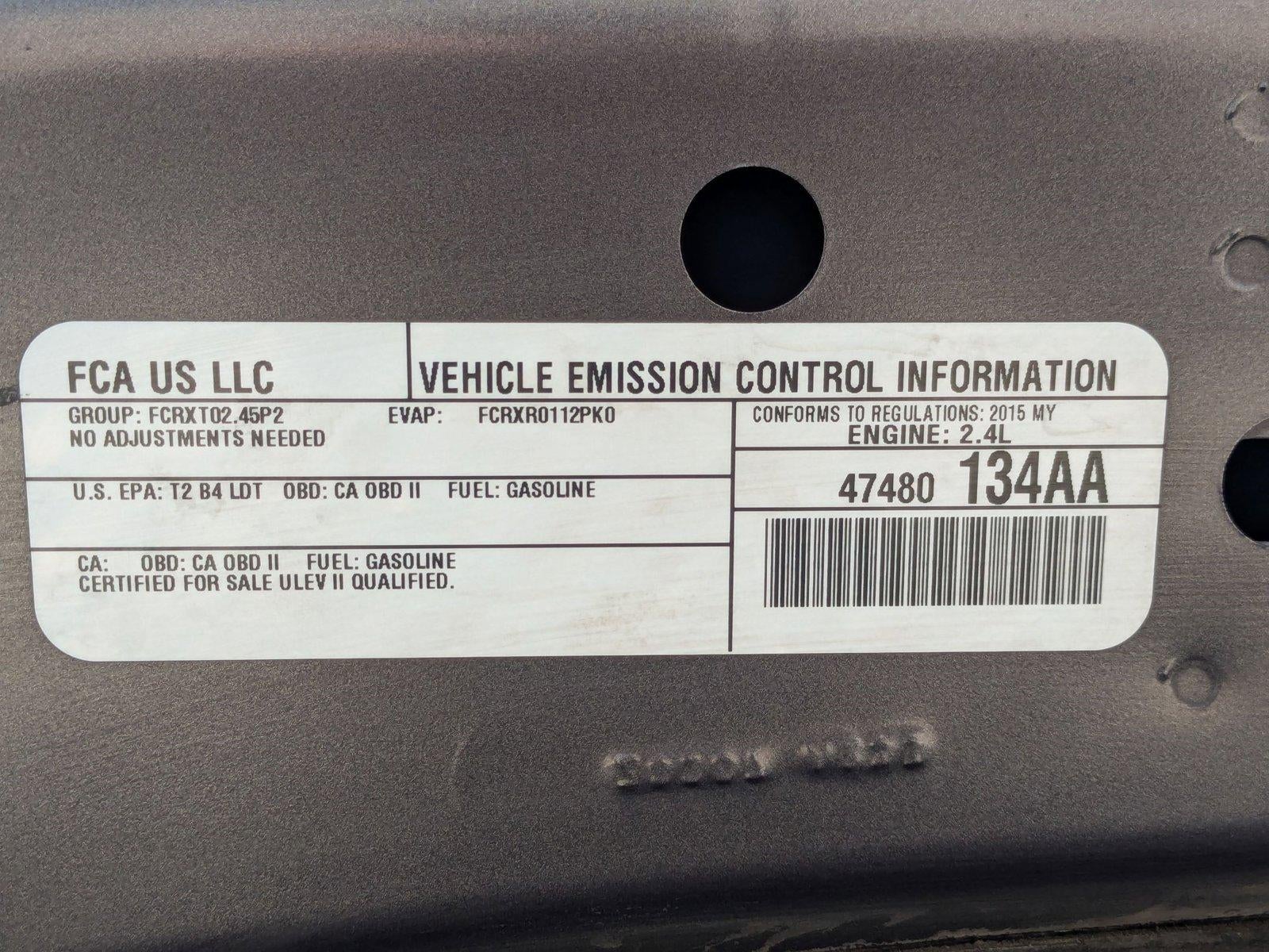 2015 Jeep Patriot 4WD 4dr Sport