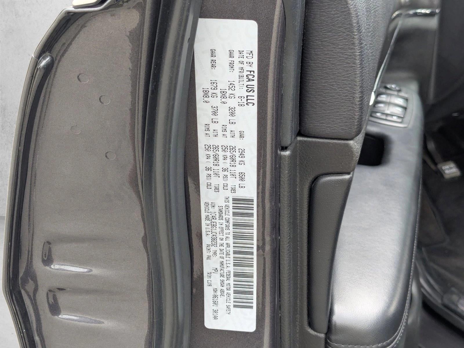 2018 Jeep Grand Cherokee Limited 4x2