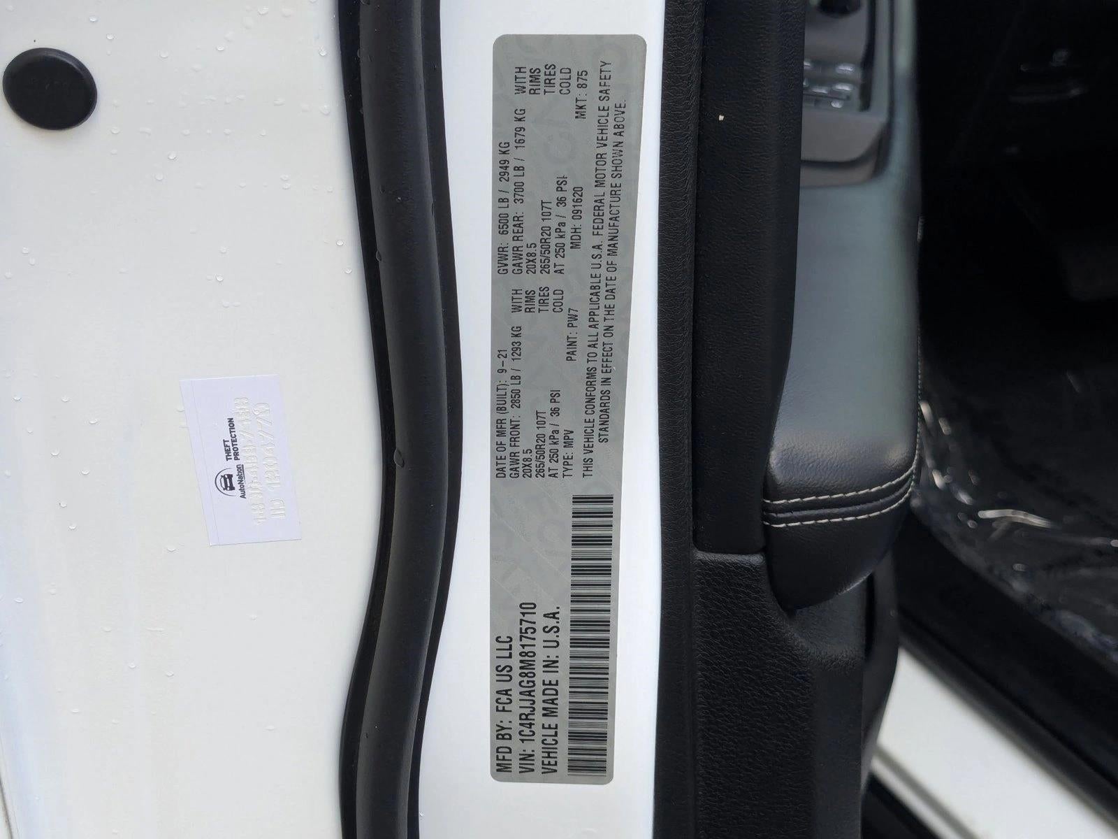 2021 Jeep Grand Cherokee L Altitude 4x2