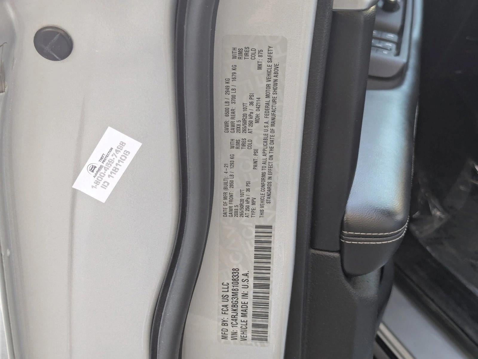 2021 Jeep Grand Cherokee L Limited 4x4