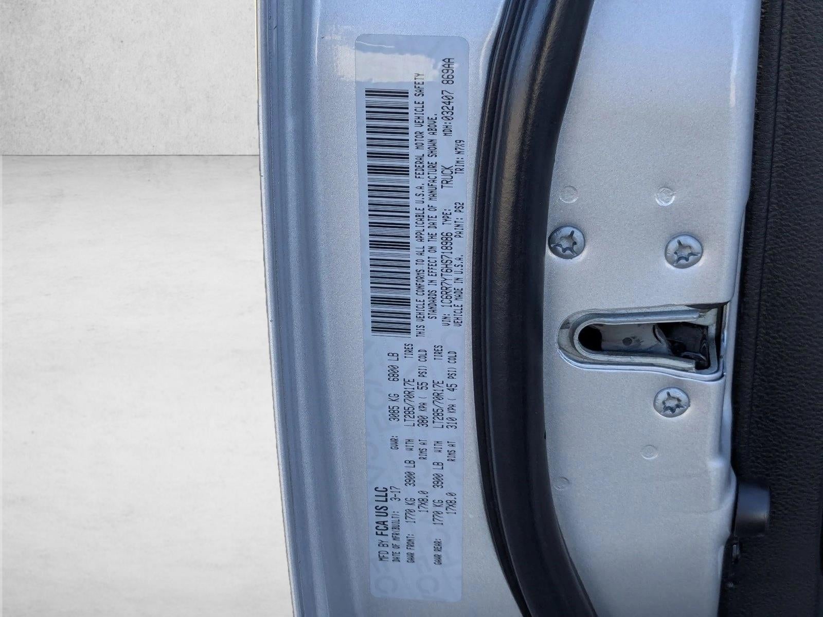 2017 RAM 1500 Rebel 4x4 Crew Cab 5'7" Box