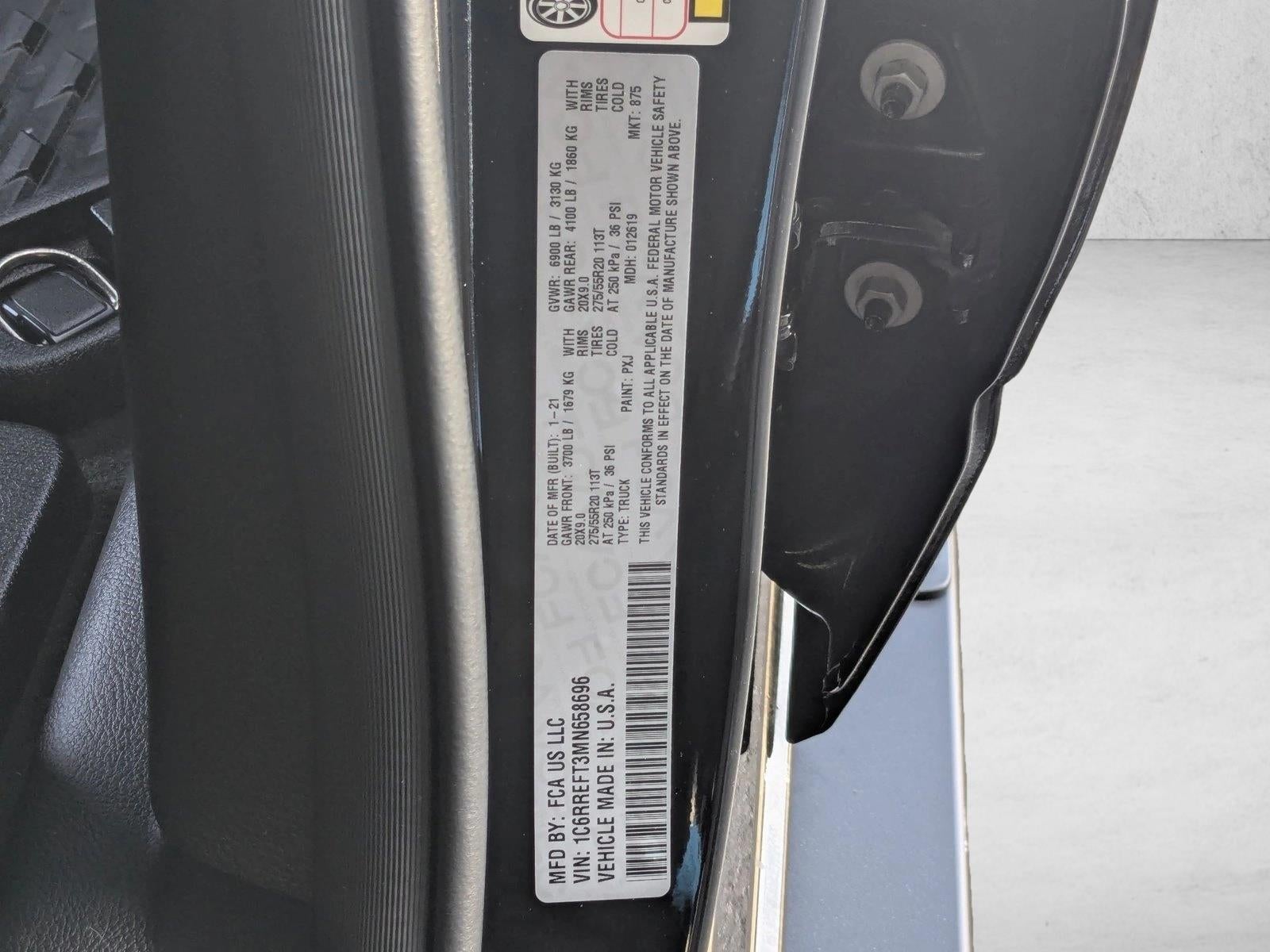 2021 RAM 1500 Big Horn 4x2 Crew Cab 5'7" Box