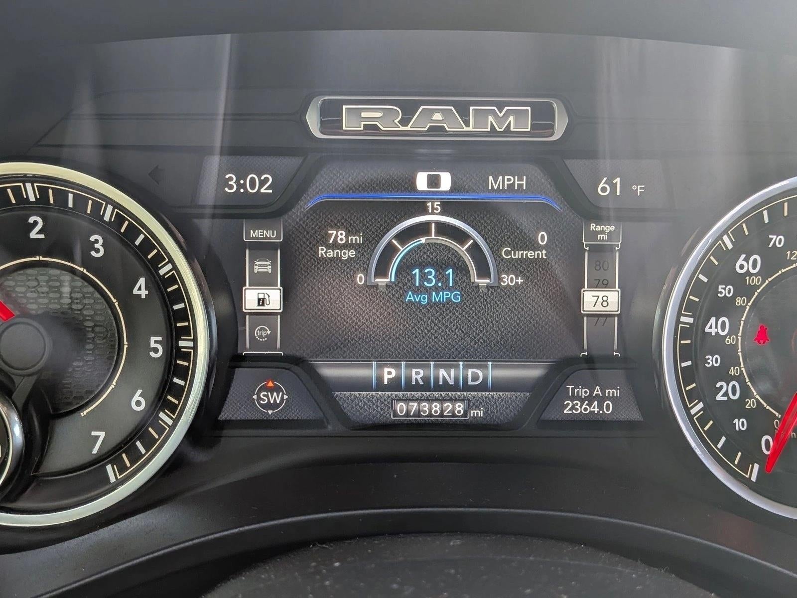 2019 RAM 1500 Laramie 4x2 Crew Cab 5'7" Box