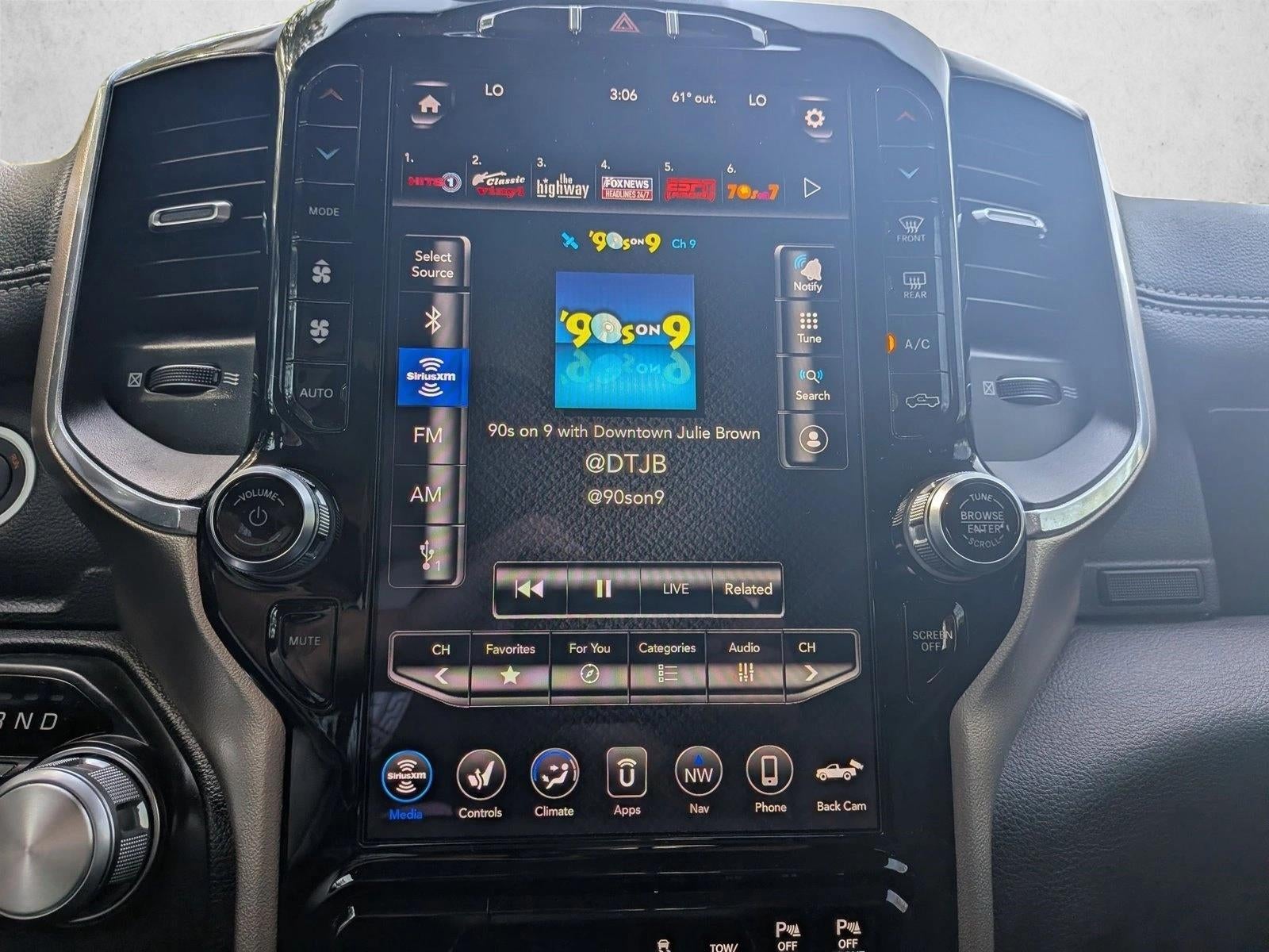 2019 RAM 1500 Laramie 4x2 Crew Cab 5'7" Box