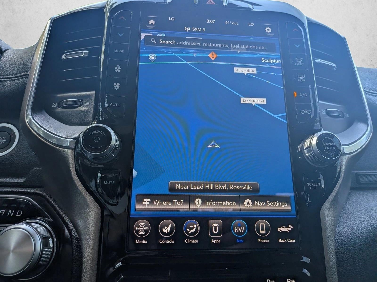 2019 RAM 1500 Laramie 4x2 Crew Cab 5'7" Box