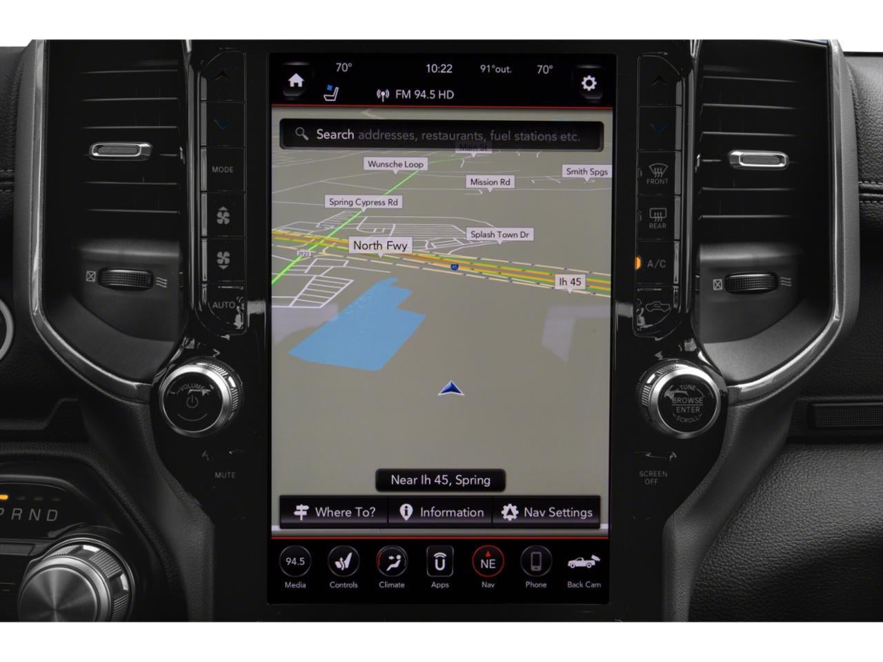 2019 RAM 1500 Laramie 4x2 Crew Cab 5'7" Box