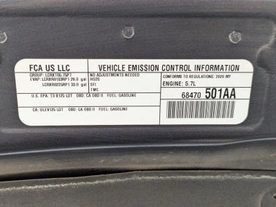 2020 RAM 1500 Laramie 4x2 Crew Cab 5'7" Box