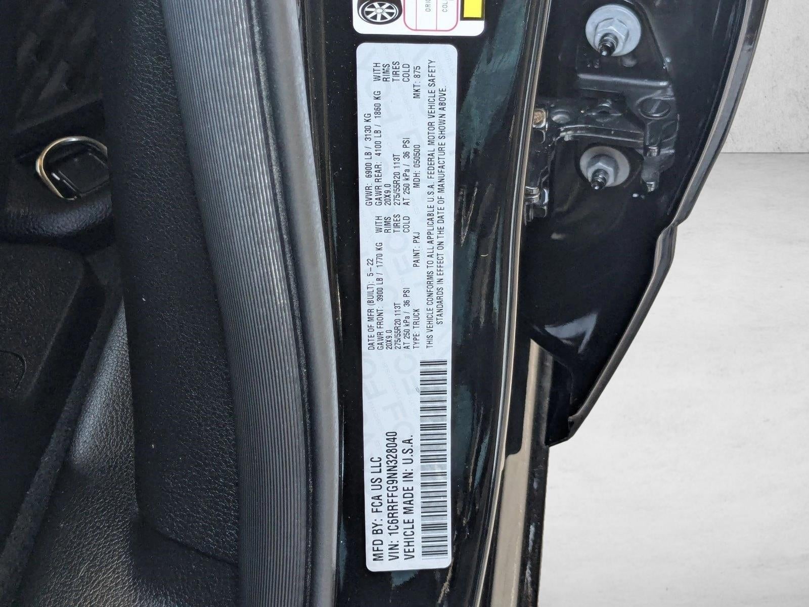 2022 RAM 1500 Big Horn 4x4 Crew Cab 5'7" Box