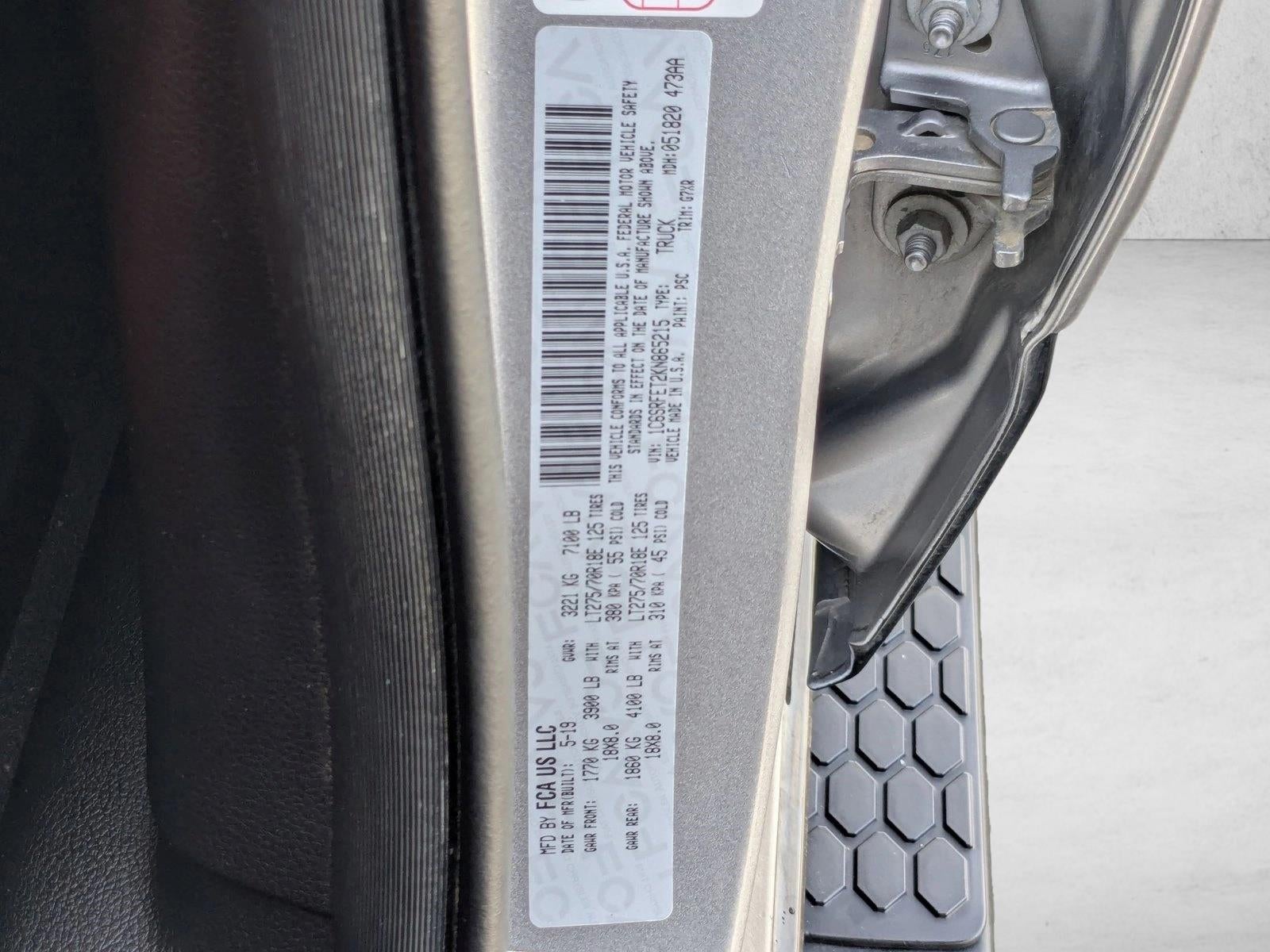 2019 RAM 1500 Rebel 4x4 Quad Cab 6'4" Box