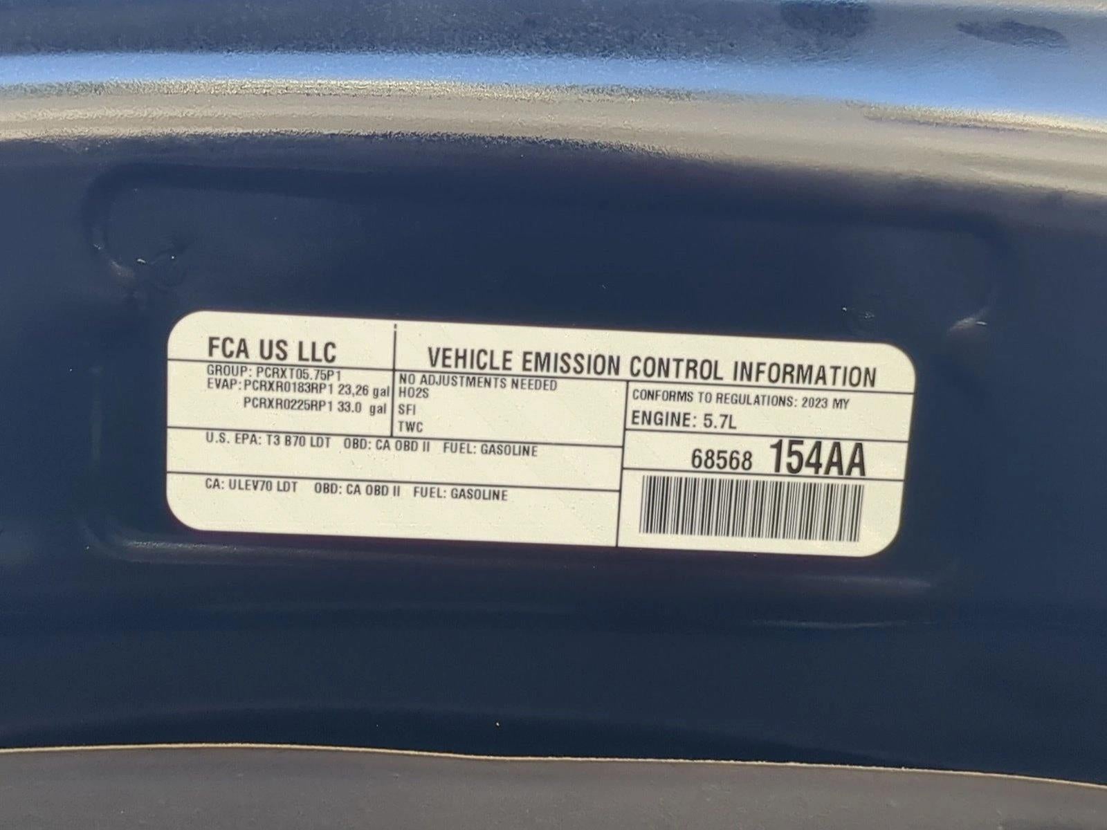 2023 RAM 1500 Big Horn 4x4 Crew Cab 5'7" Box