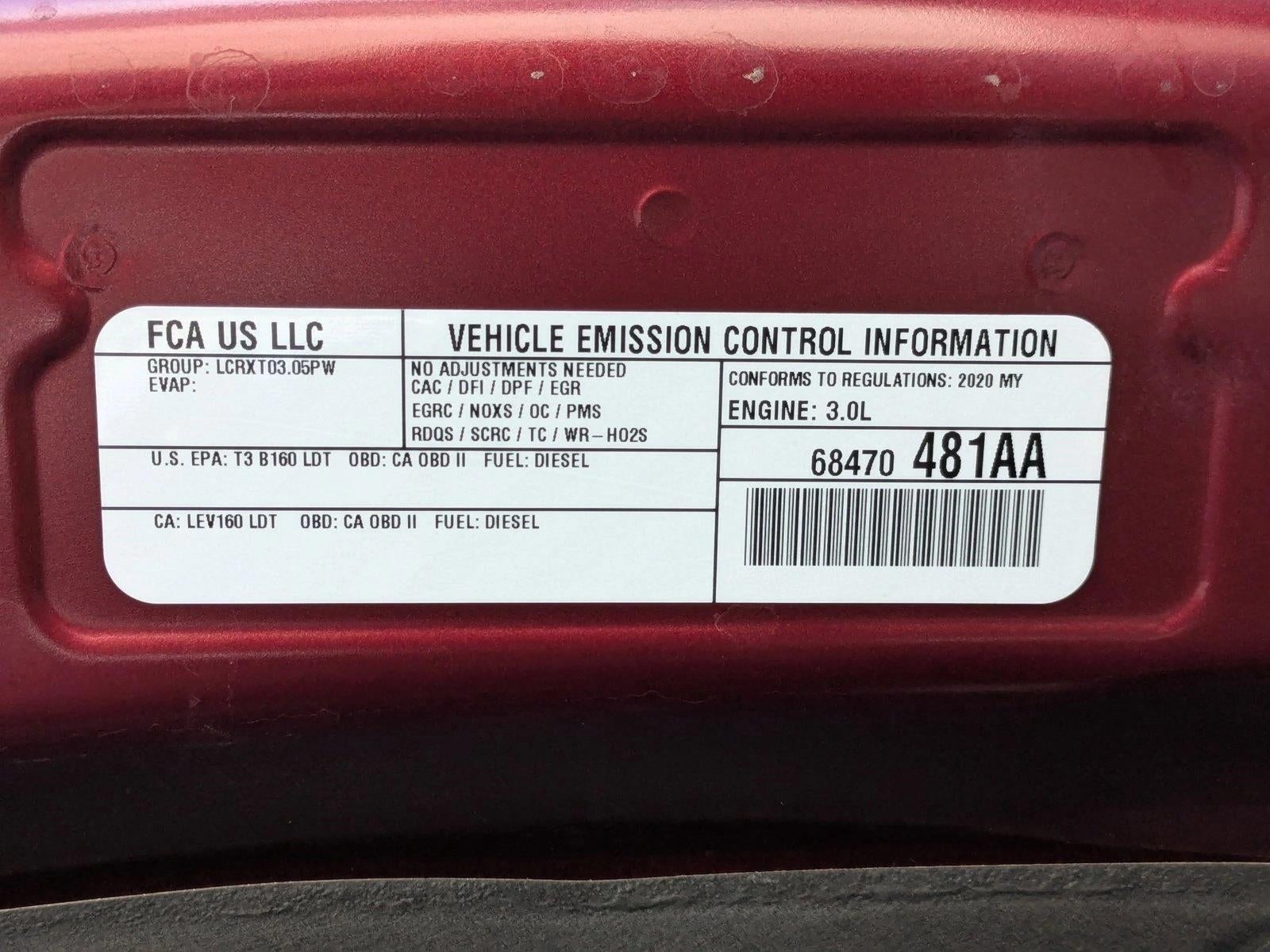 2020 RAM 1500 Limited 4x4 Crew Cab 5'7" Box