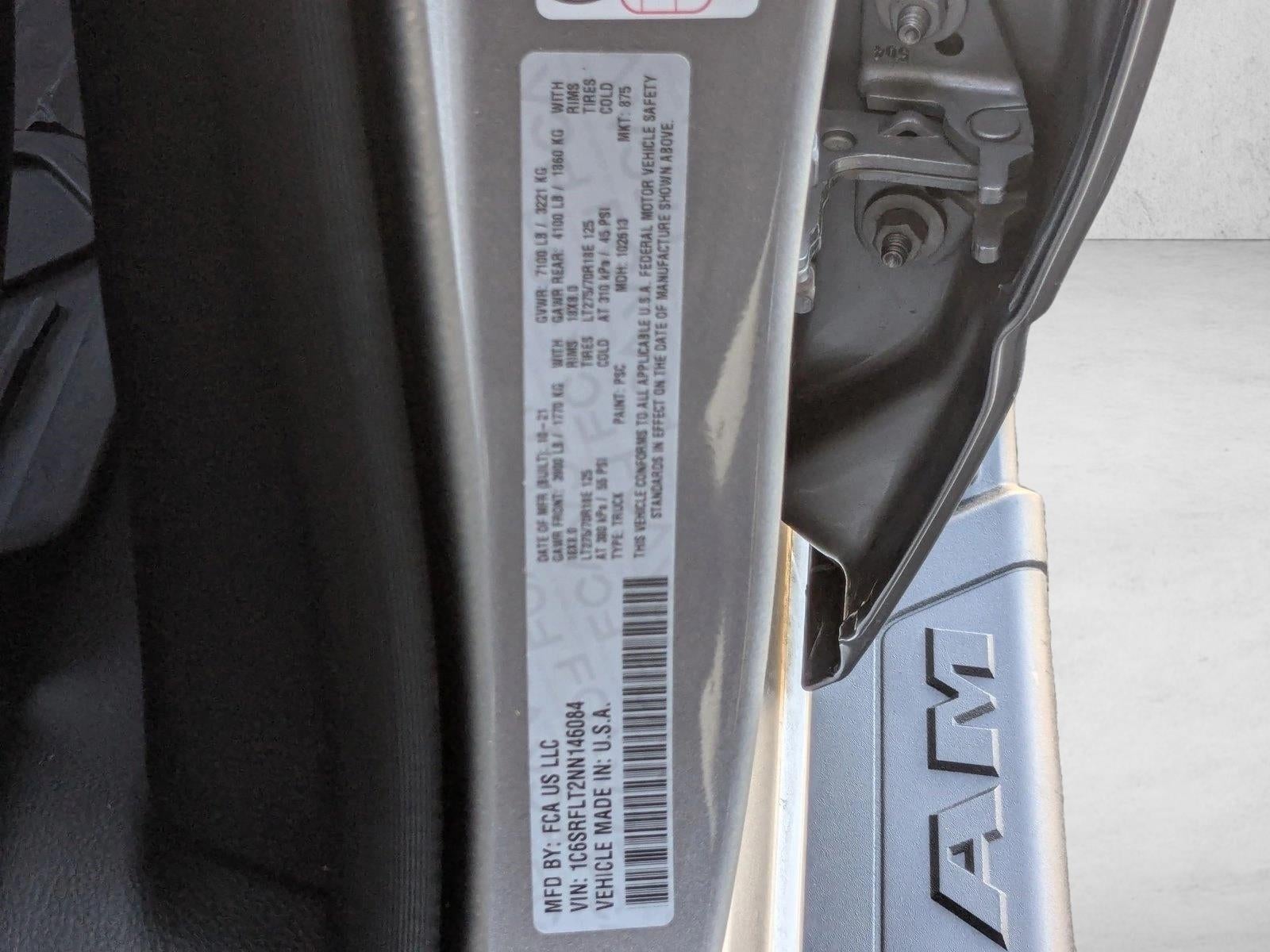2022 RAM 1500 Rebel 4x4 Crew Cab 5'7" Box