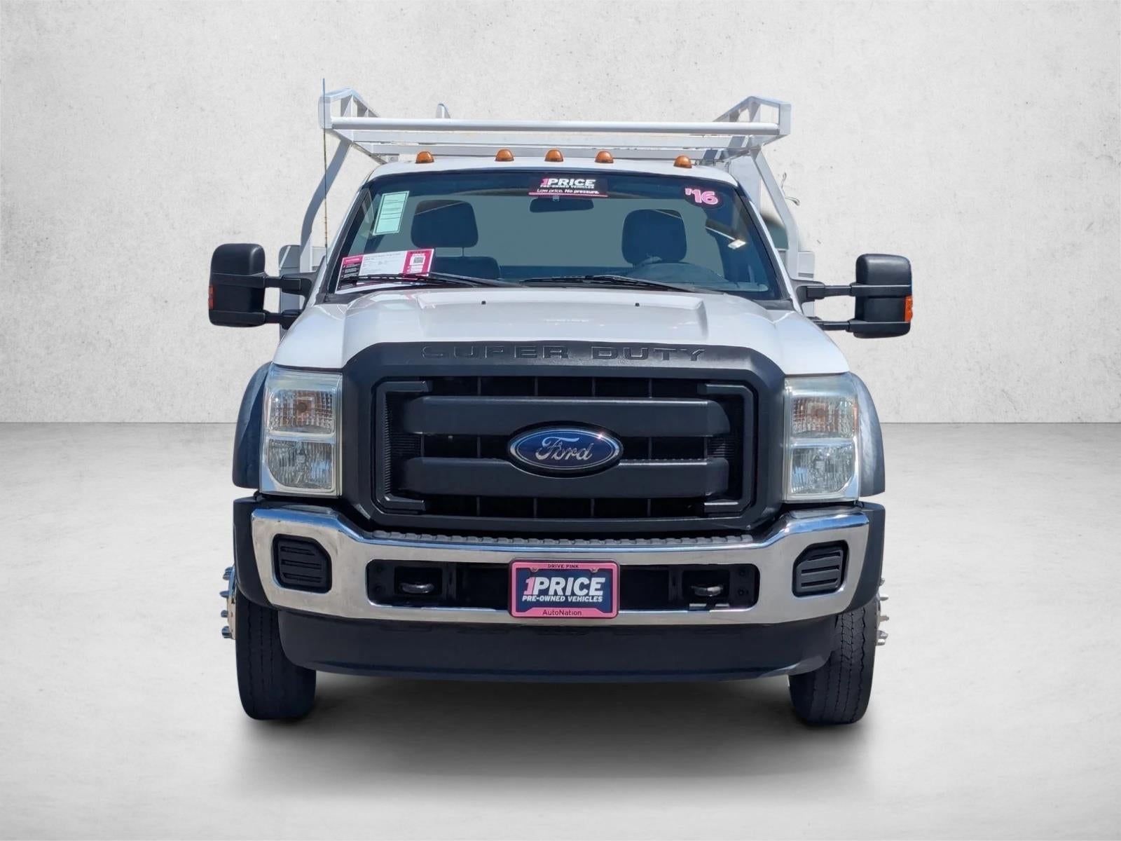 2016 Ford Super Duty F-550 DRW 2WD Reg Cab 141" WB 60" CA XL