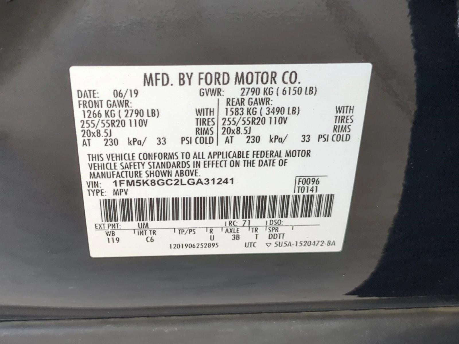 2020 Ford Explorer ST 4WD