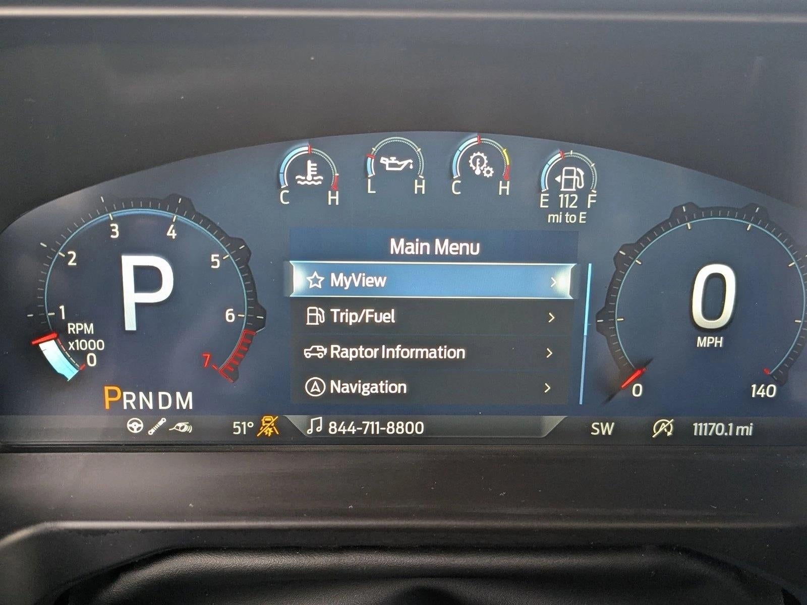 2024 Ford Bronco Raptor 4 Door Advanced 4x4