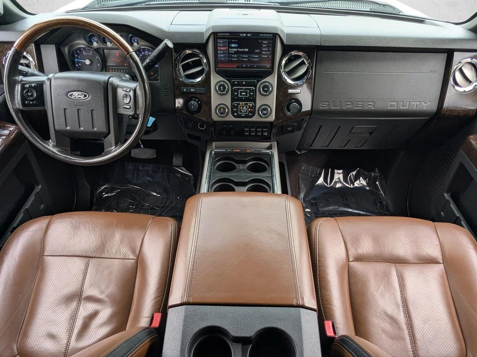 2015 Ford Super Duty F-350 SRW 4WD Crew Cab 6-3/4 Ft Box Platinum