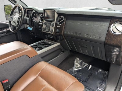 2015 Ford Super Duty F-350 SRW 4WD Crew Cab 6-3/4 Ft Box Platinum