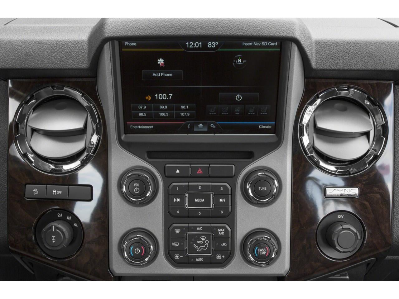 2015 Ford Super Duty F-350 SRW 4WD Crew Cab 6-3/4 Ft Box Platinum