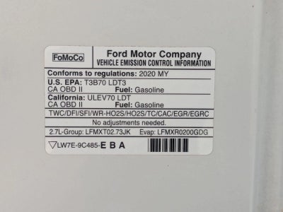 2020 Ford F-150 XL 2WD SuperCrew 5.5' Box