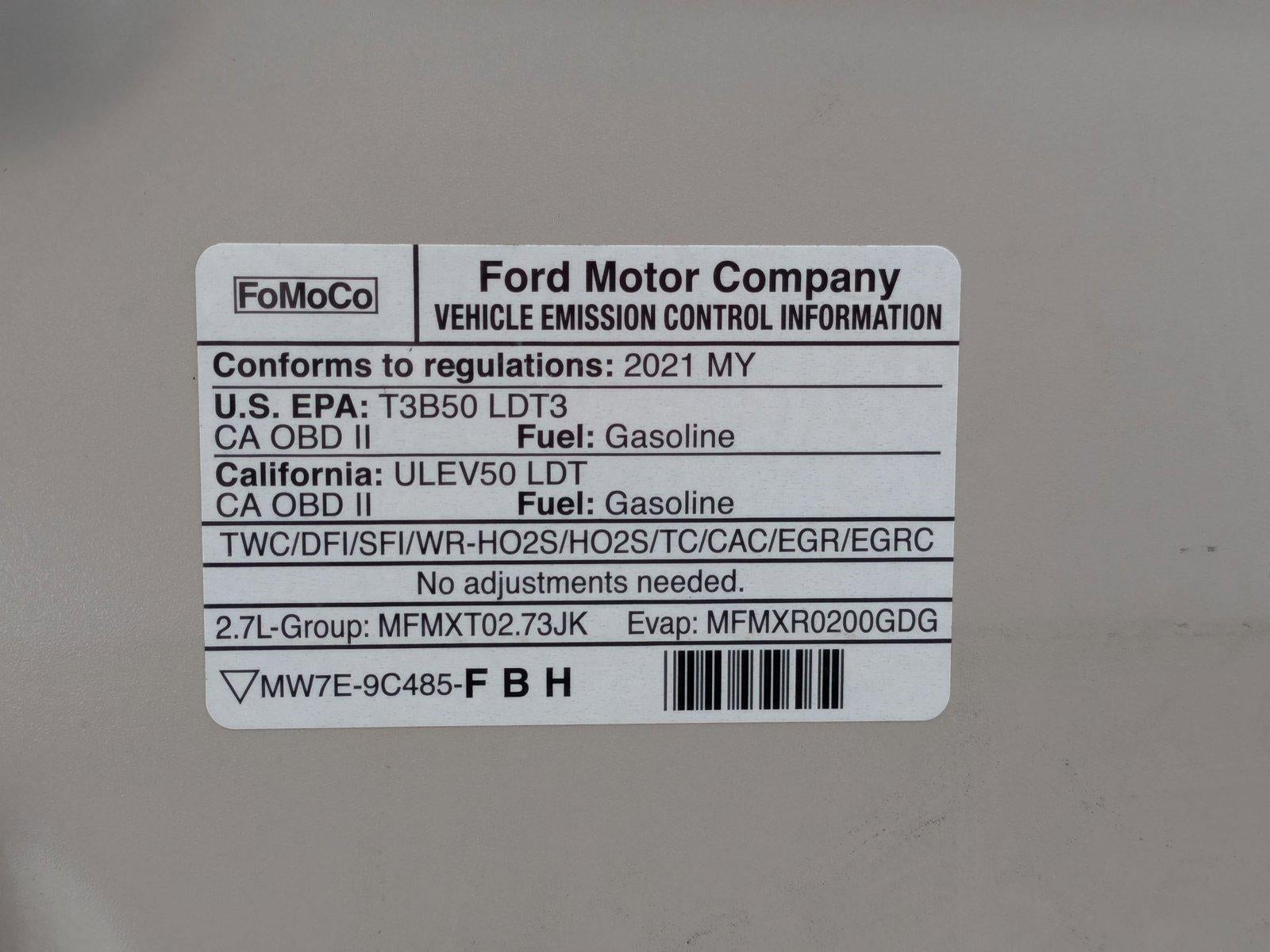 2021 Ford F-150 XL 2WD SuperCrew 5.5' Box