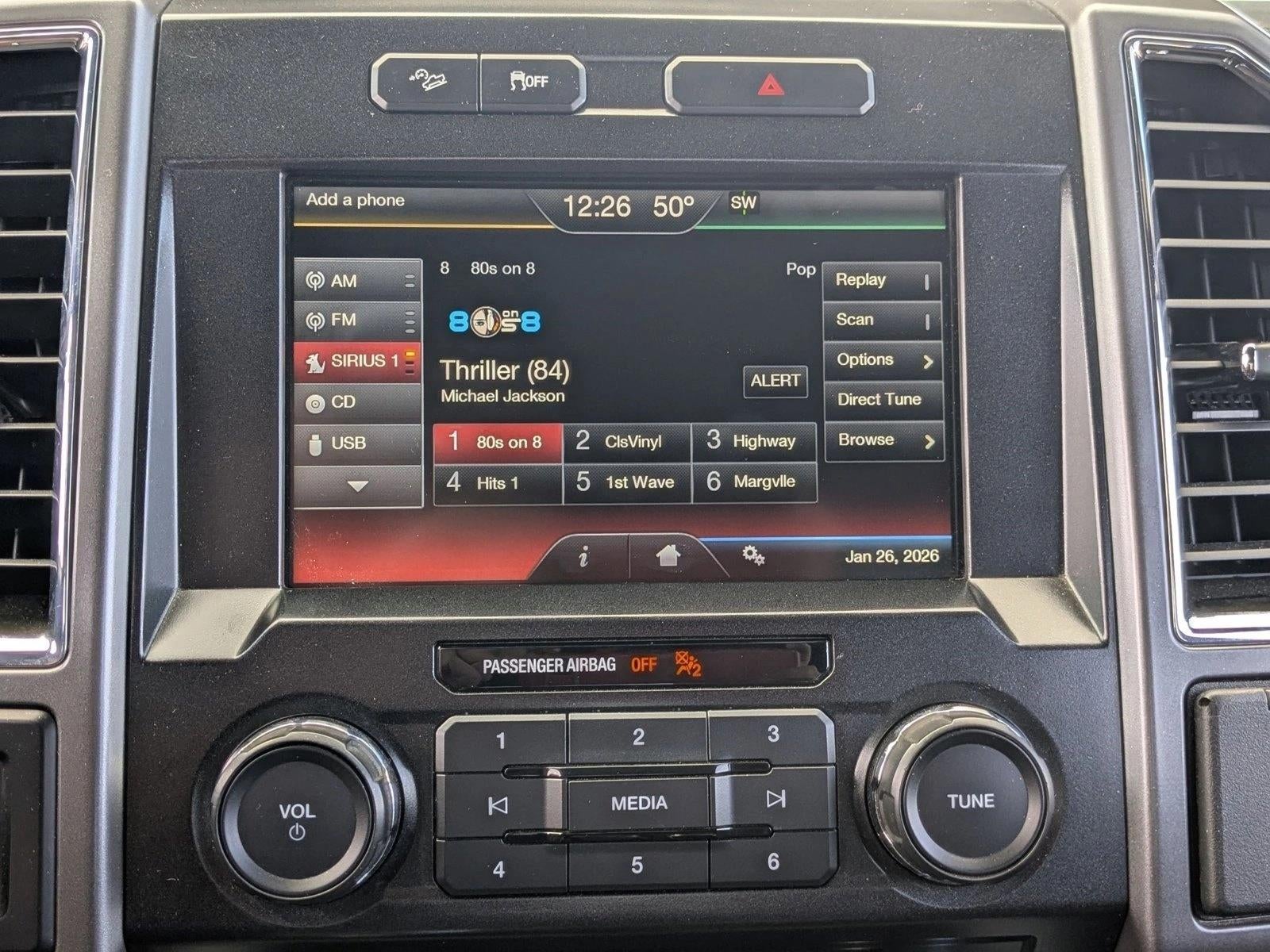 2015 Ford F-150 4WD SuperCrew 5-1/2 Ft Box XLT