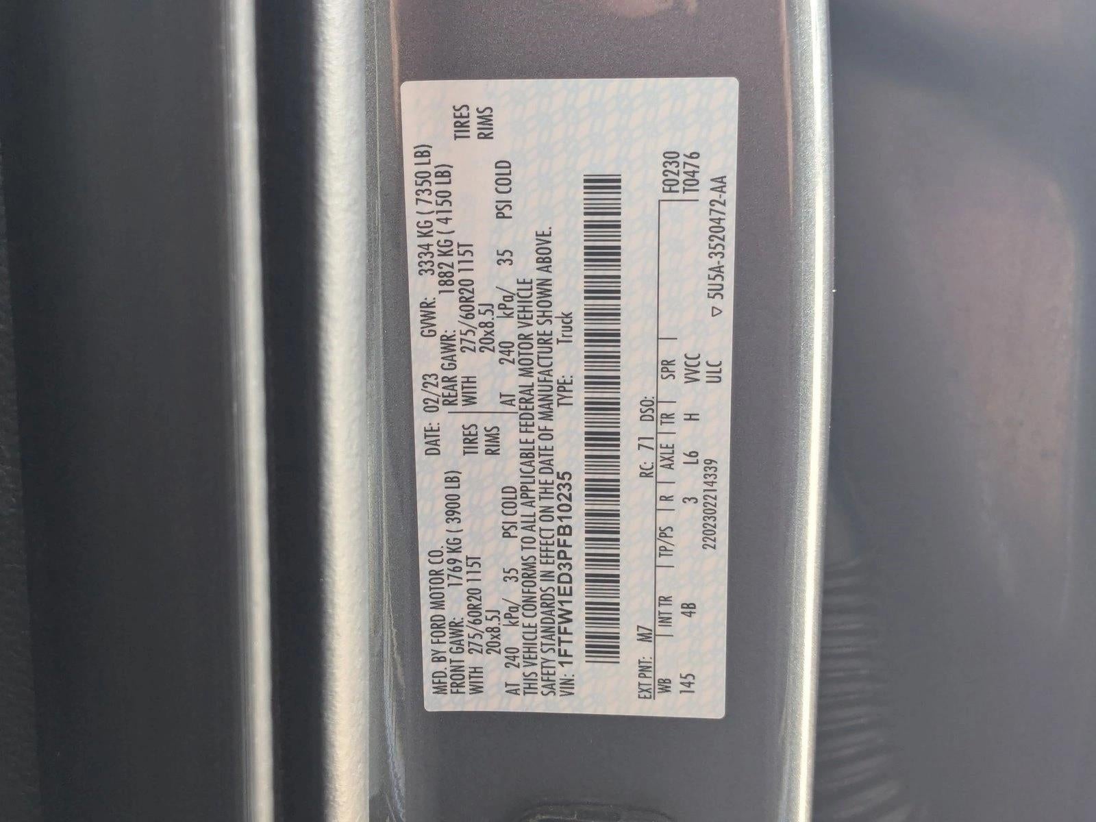 2023 Ford F-150 XLT 4WD SuperCrew 5.5' Box