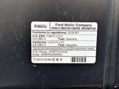 2018 Ford F-150 XLT 4WD SuperCab 6.5' Box