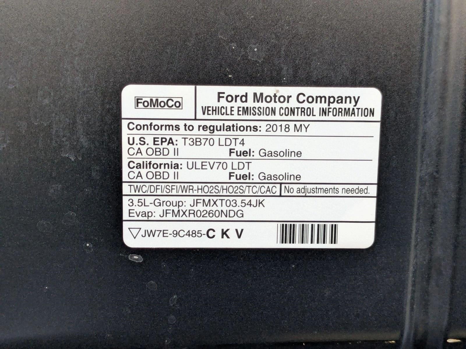 2018 Ford F-150 XLT 4WD SuperCab 6.5' Box