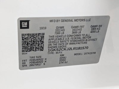 2020 GMC Yukon 4WD 4dr Denali