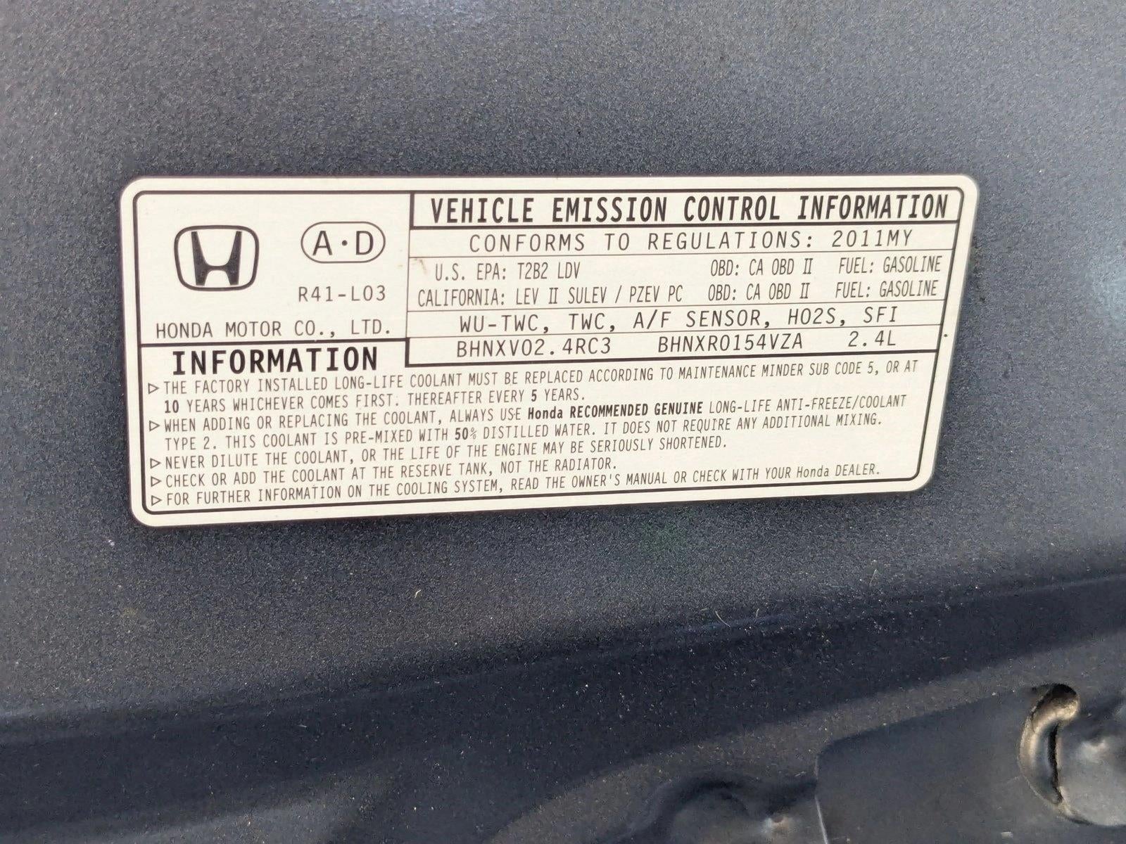 2011 Honda Accord Sedan SE Automatic