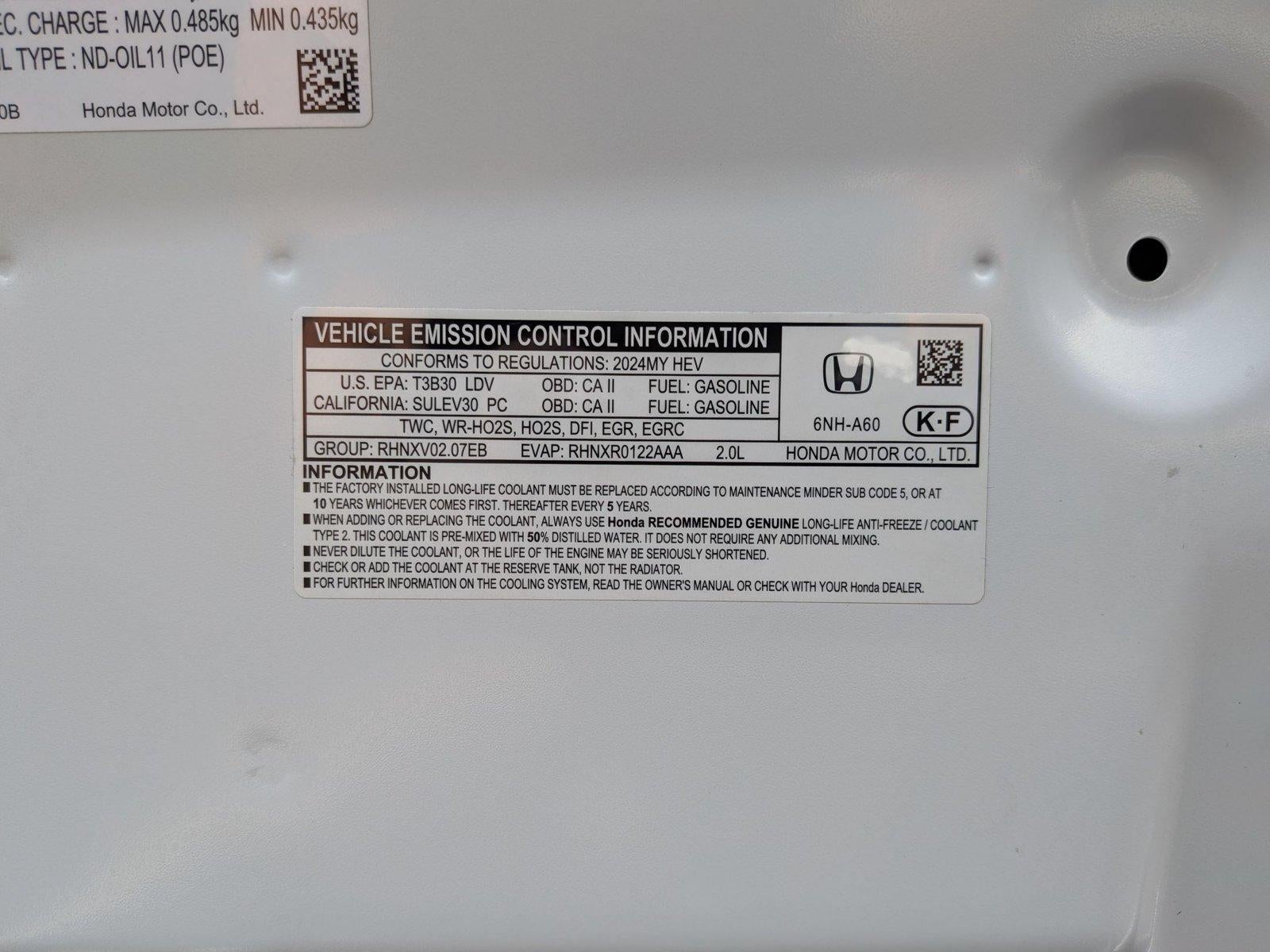 2024 Honda Accord Hybrid Sport Sedan