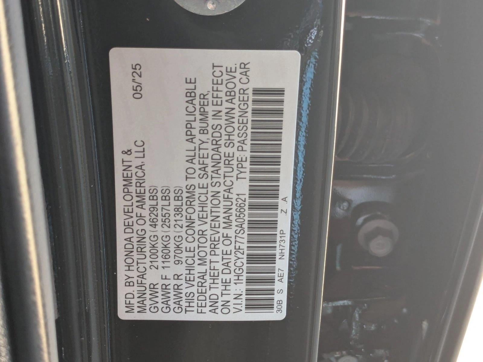 2025 Honda Accord Hybrid Sport-L Sedan