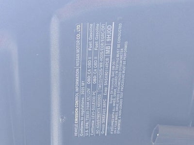 2025 Nissan Altima SV FWD