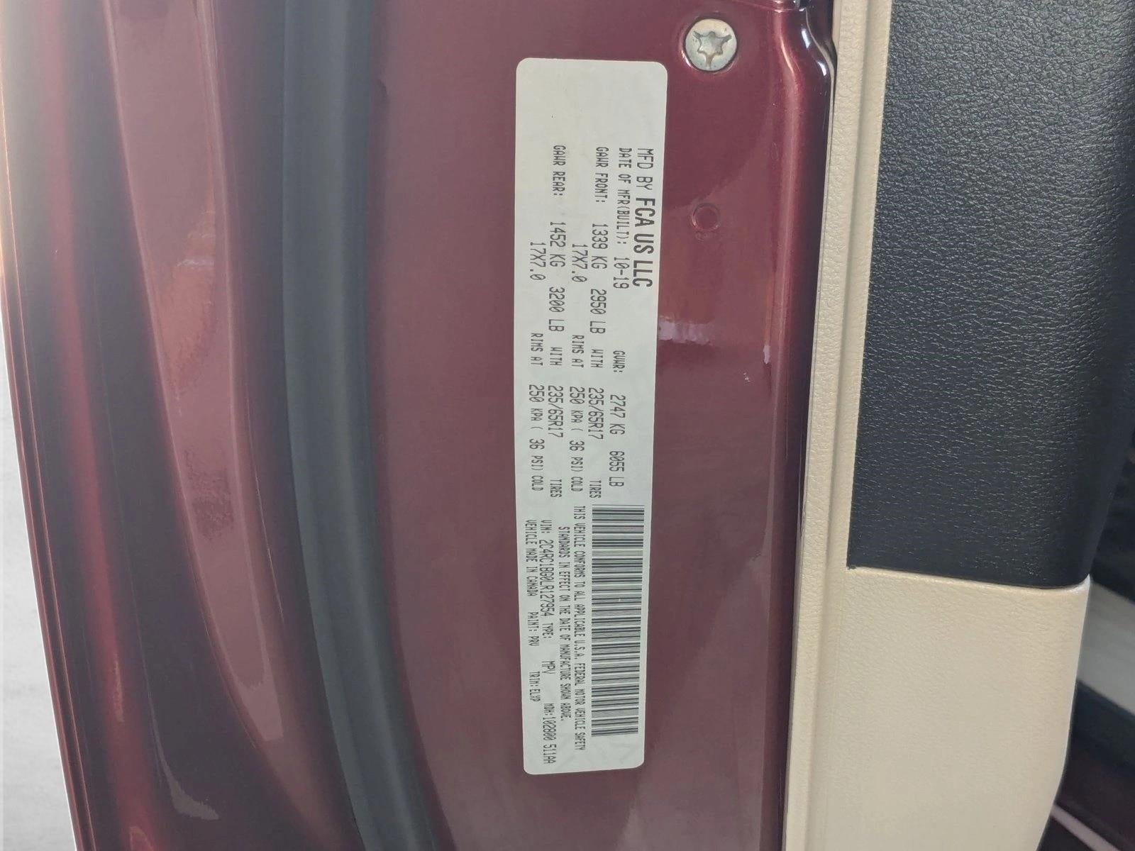 2020 Chrysler Pacifica Touring L FWD