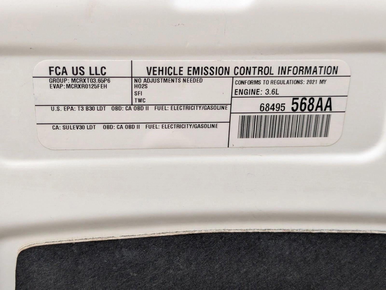 2021 Chrysler Pacifica Hybrid Limited FWD
