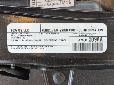 2016 Dodge Grand Caravan 4dr Wgn SE